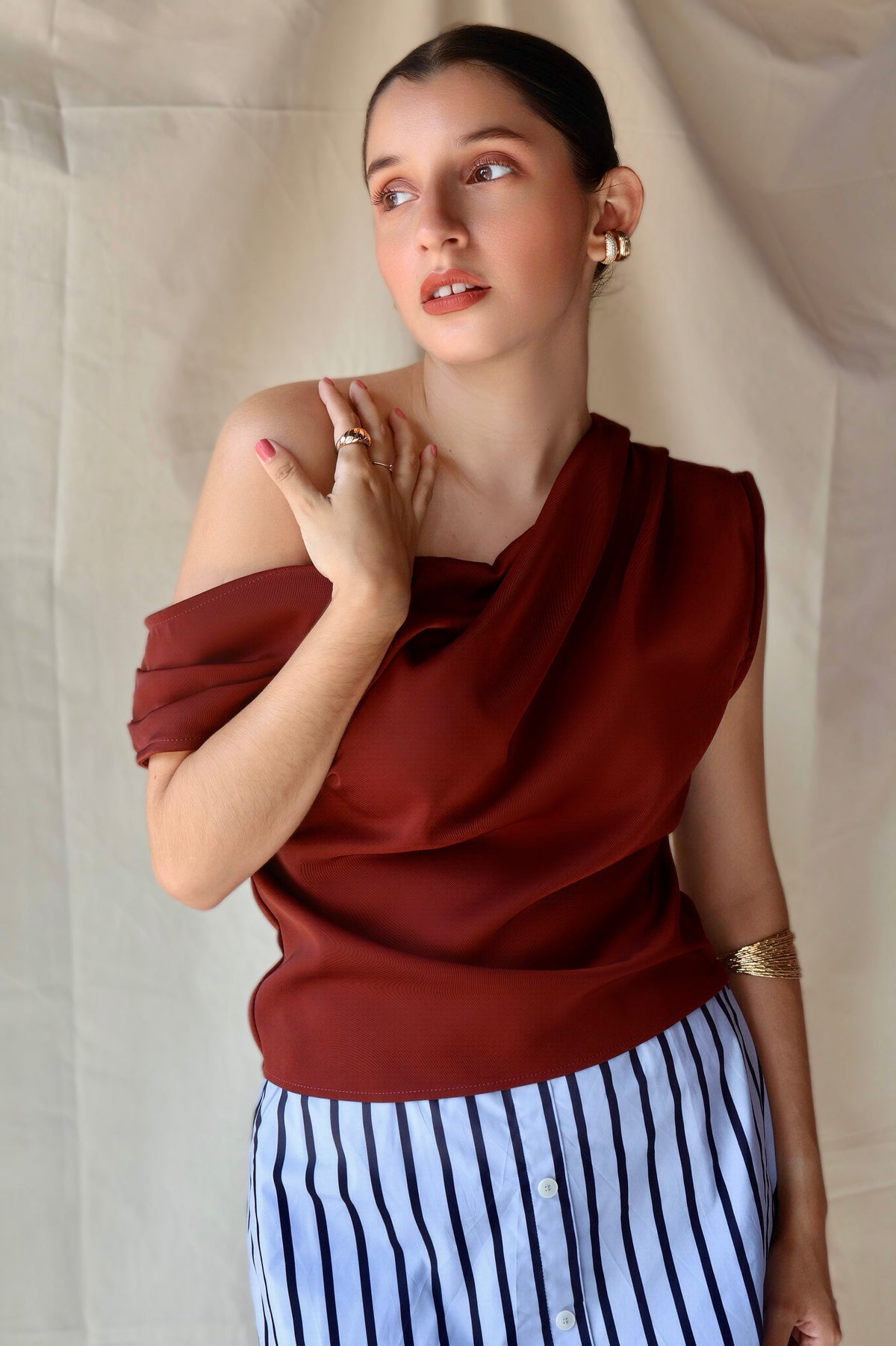 BLUSA DRAPED