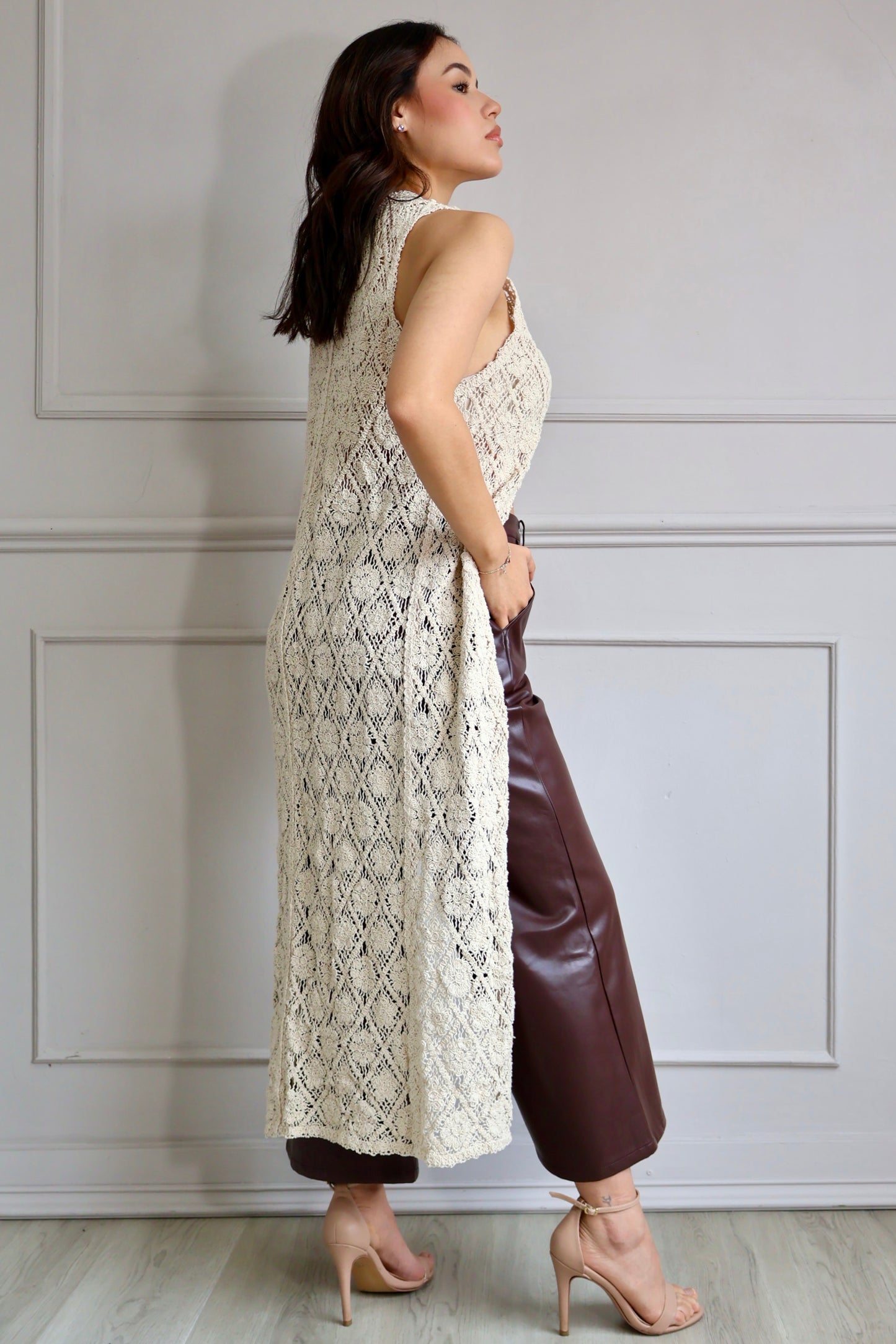 BLUSA ASIMETRICA CROCHET BOHO