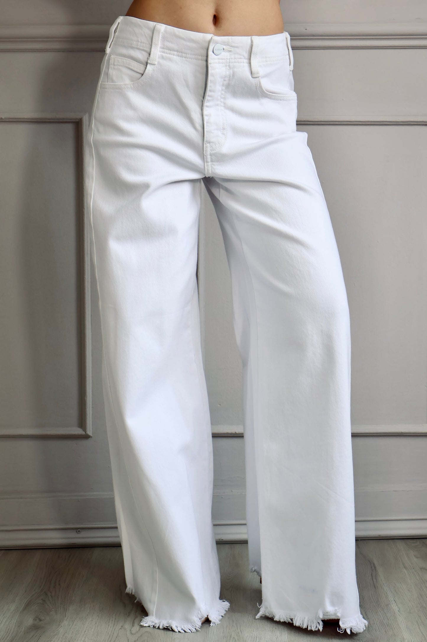 PANTALÓN WIDE LEG BLANCO