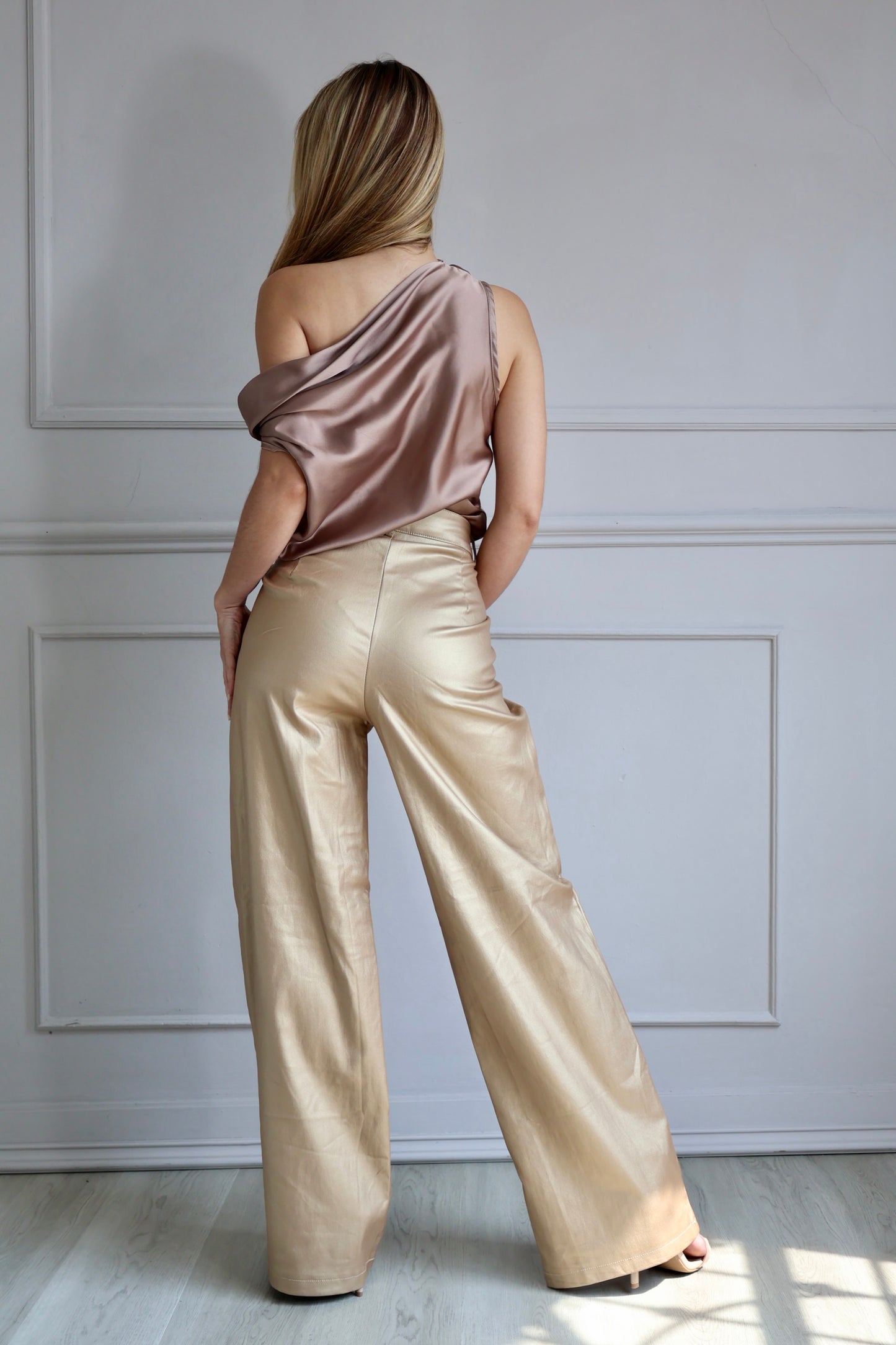 PANTALÓN VINIPIEL RECTO