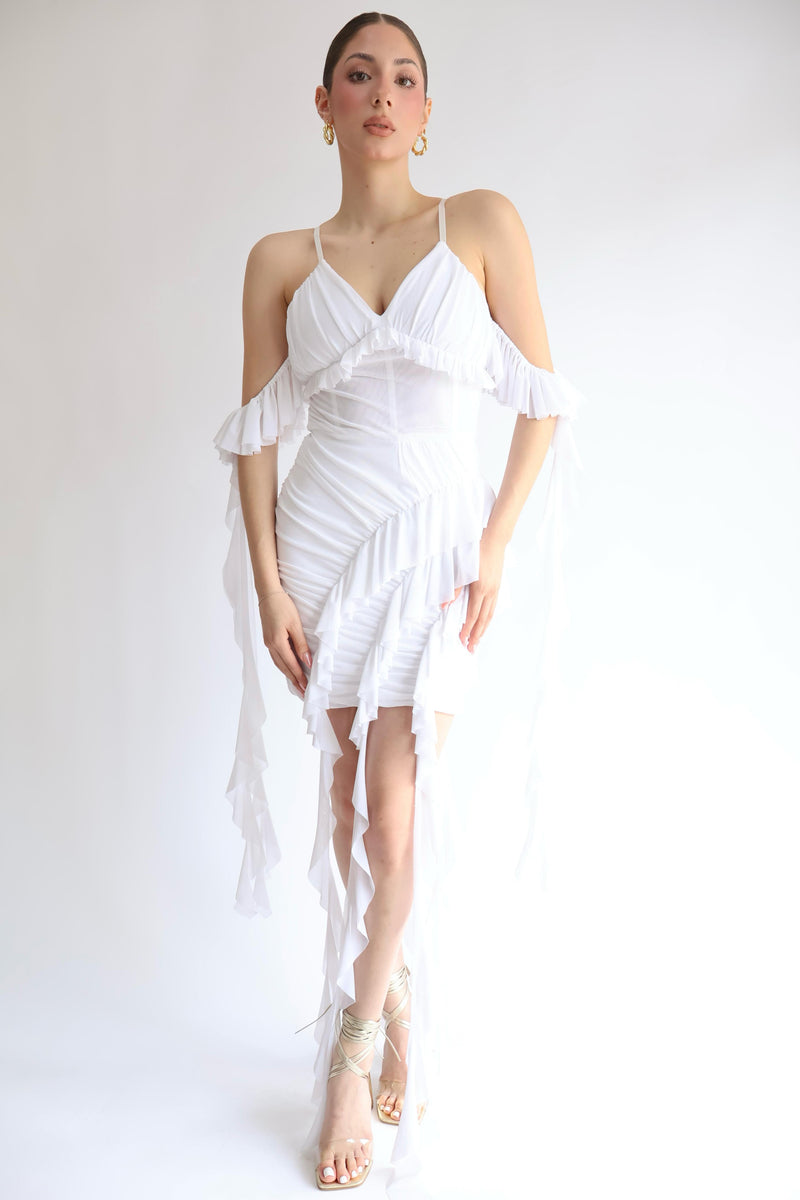 Vestido Olanes blanco